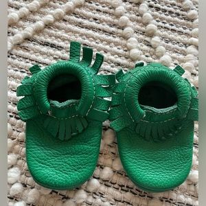 Freshly Picked Green Mocs - size 3